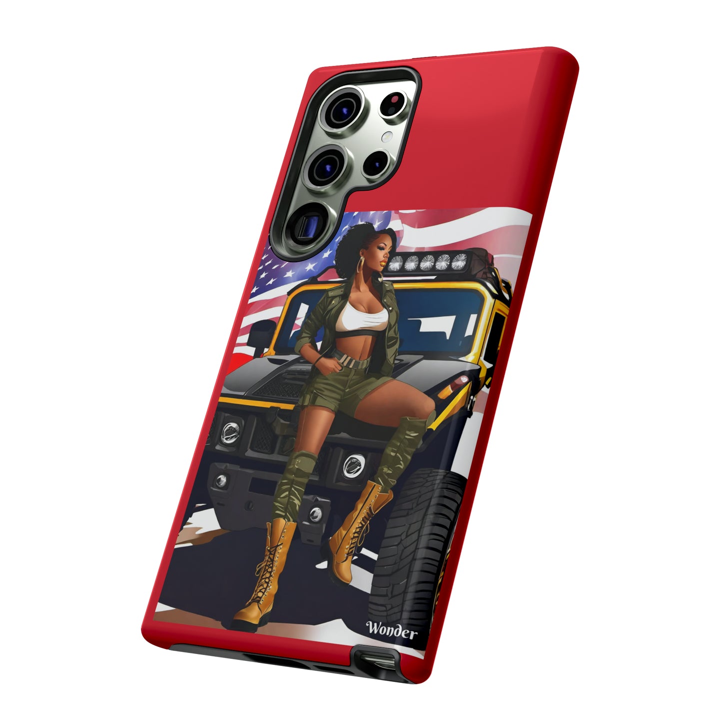 R_RH Army Woman Phone Cases