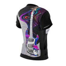 Load image into Gallery viewer, R&amp;RH Black Guitar Womens T-shirt
