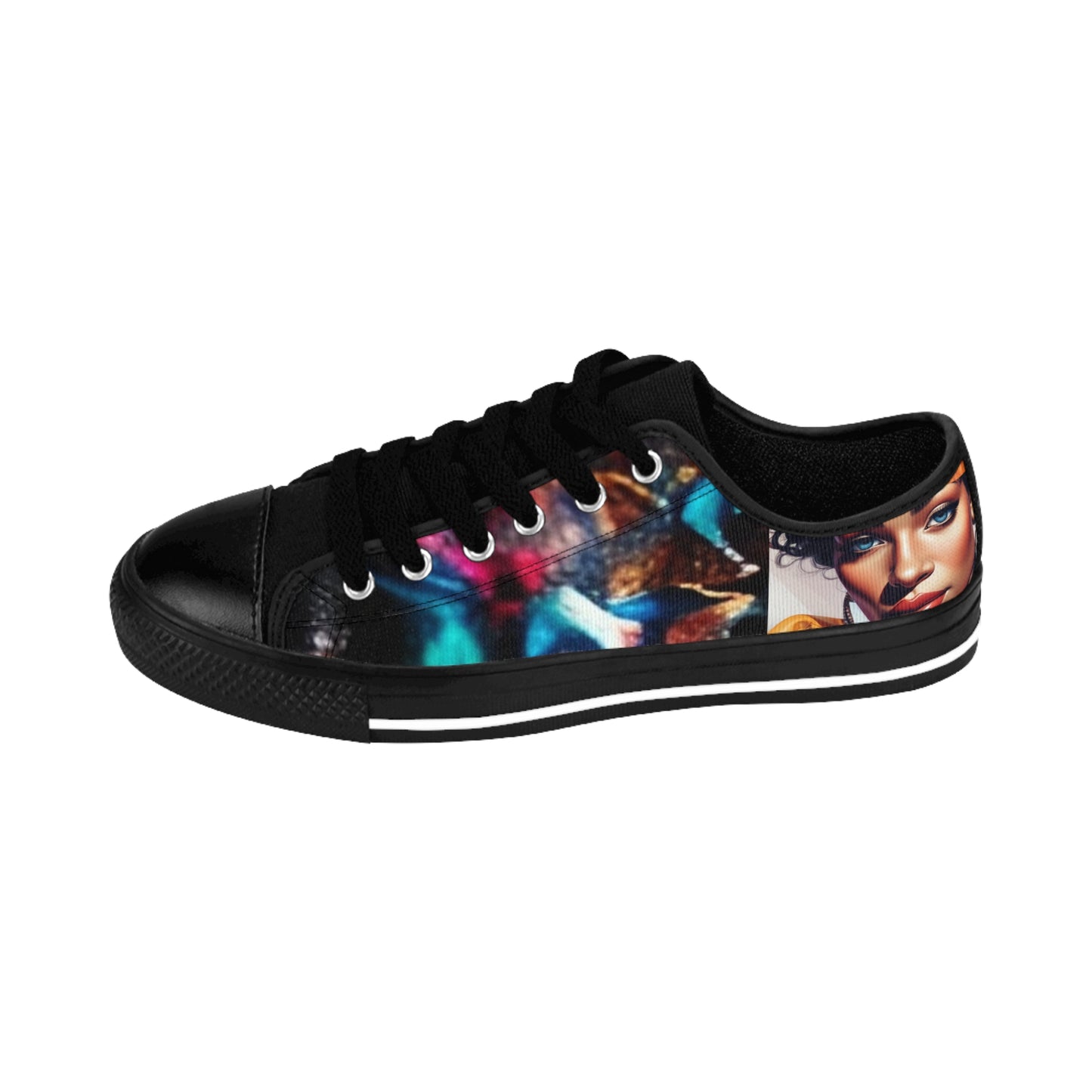 R&RH Graffiti-style Women's  Abstract Sneakers