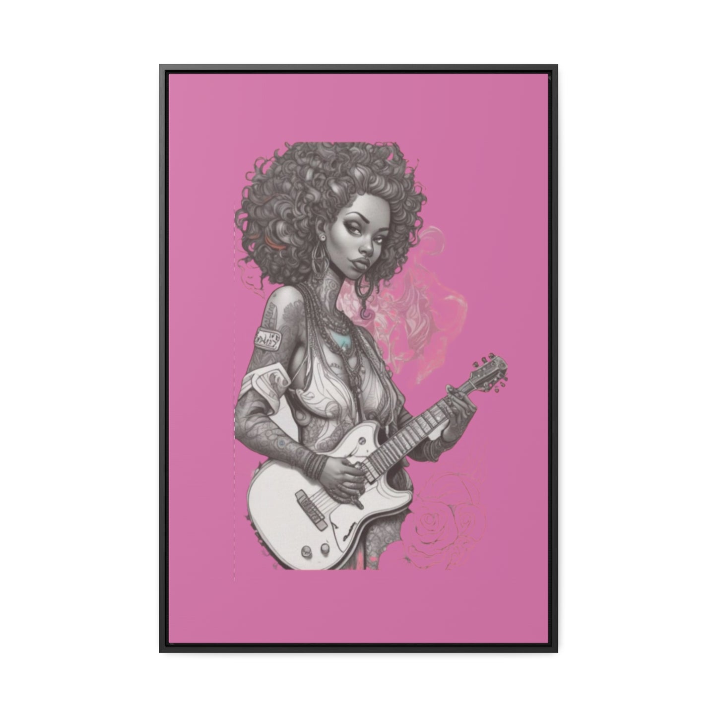 R&RH Guitar Girl Portrait Frame