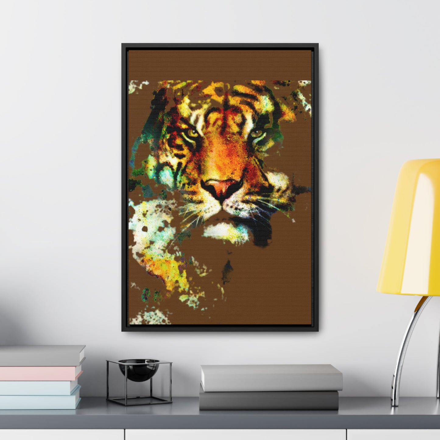 R&RH Lion Framed Portrait