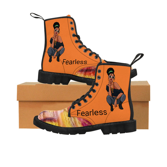 Fearless!  Women's Canvas Boots