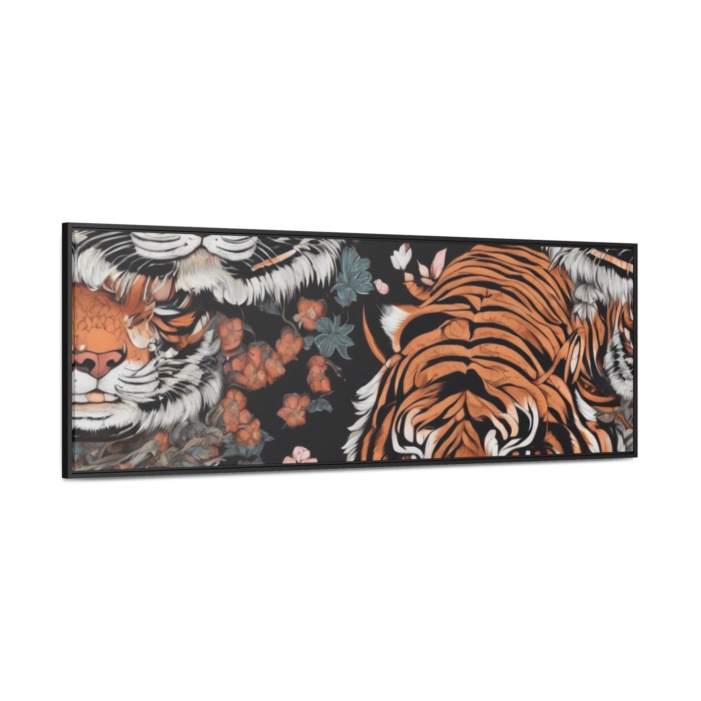 R&RH Vibrant Tiger Gallery Canvas Wrap - Nature-Inspired Wall Art for Home Décor