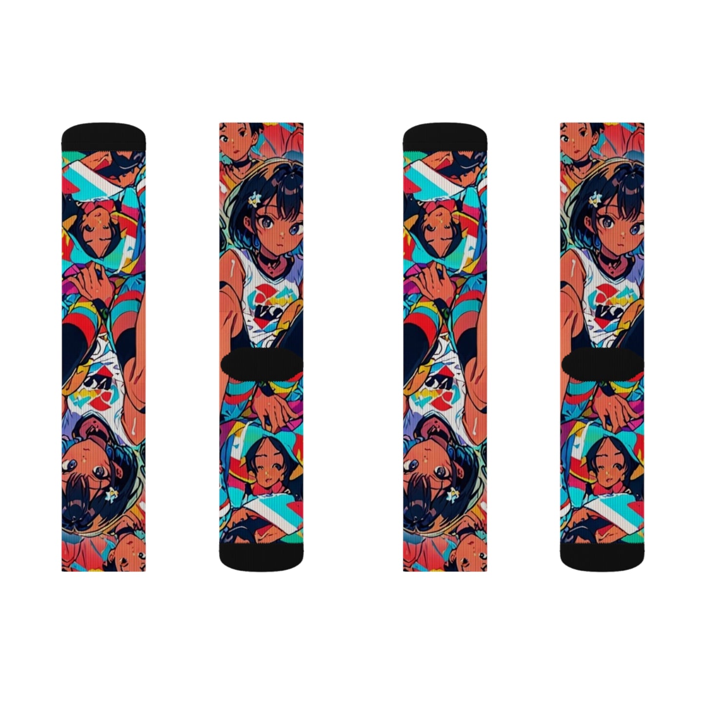 R&RH Anime Sublimation Socks