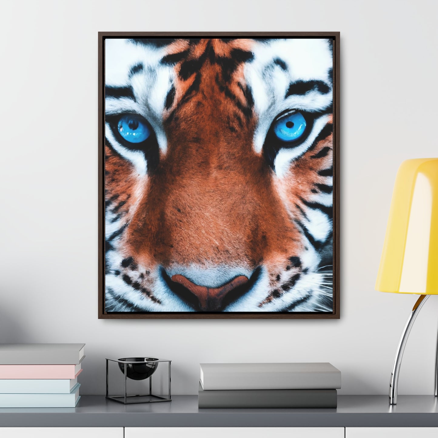 R&RH Eye Tiger Framed Portrait