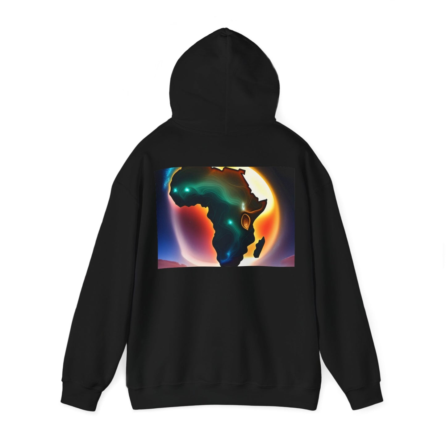 Unisex Heavy Blend™ Face Sculpture Hooded Sweatshirt