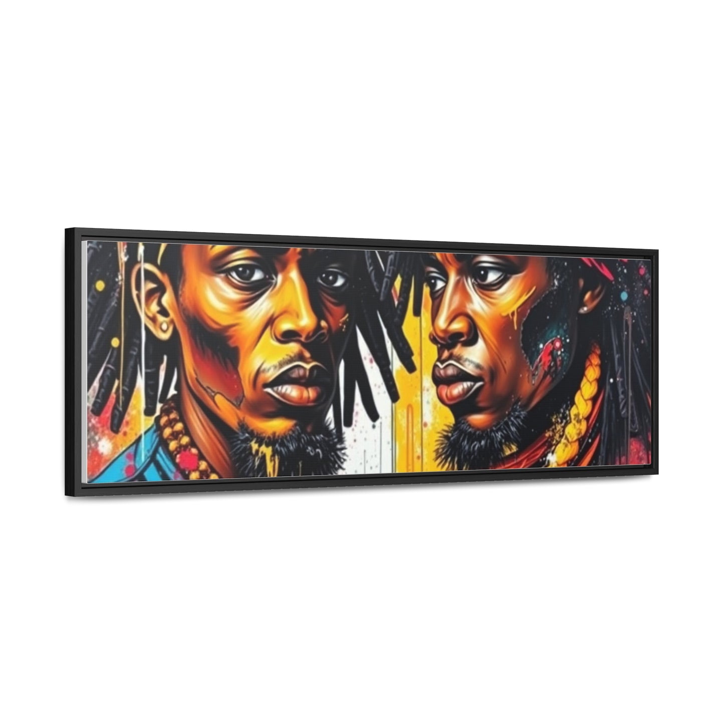 R&RH Cultural Art Gallery Canvas Wrap - Vibrant African Heritage