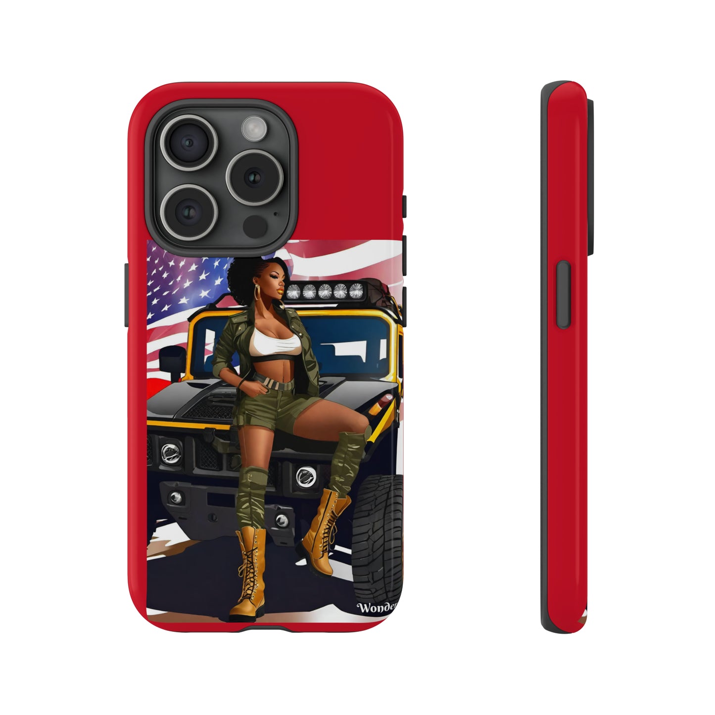 R_RH Army Woman Phone Cases