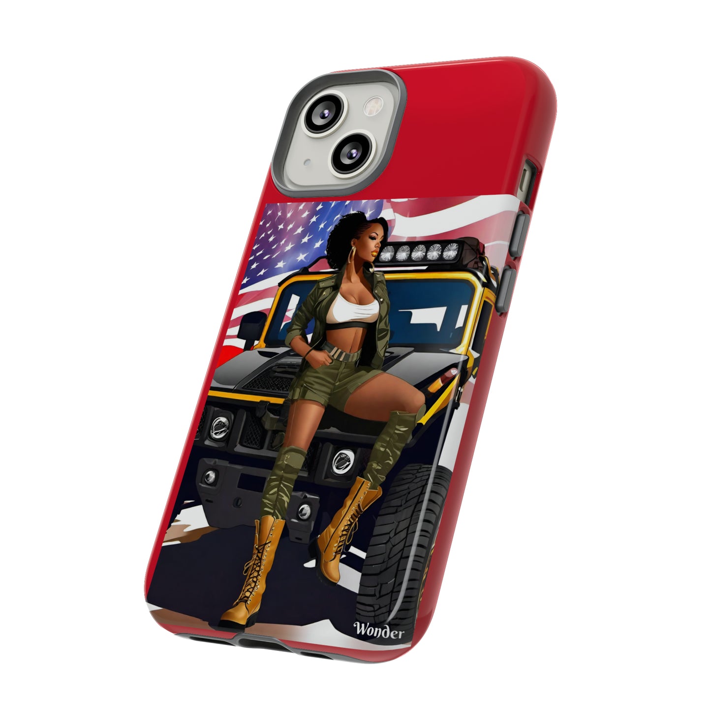 R_RH Army Woman Phone Cases