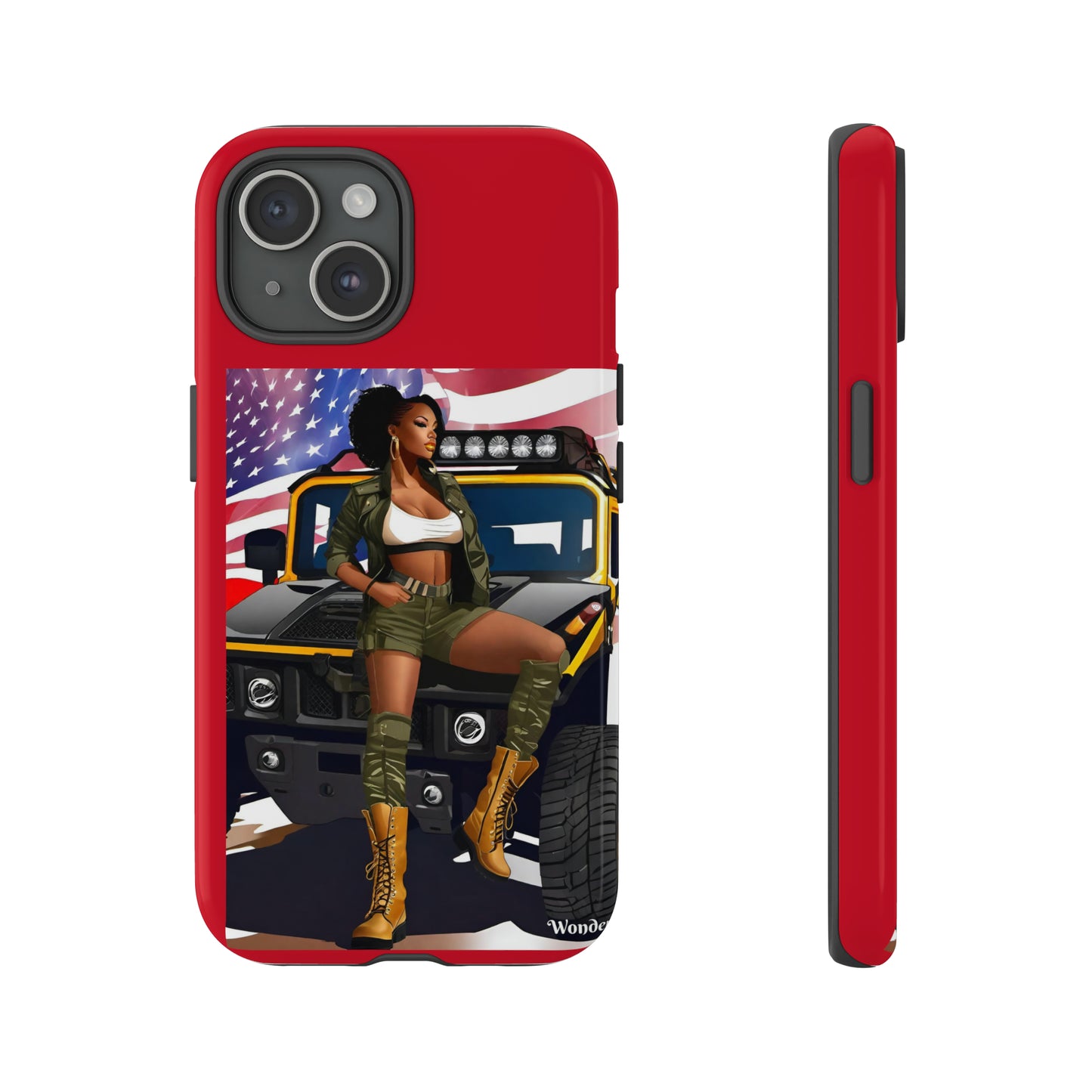 R_RH Army Woman Phone Cases