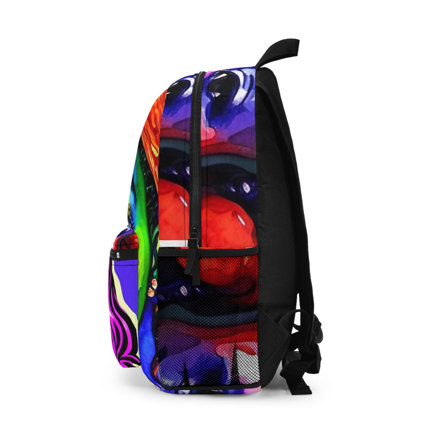 R&RH Graffitti Personal Purple Backpack