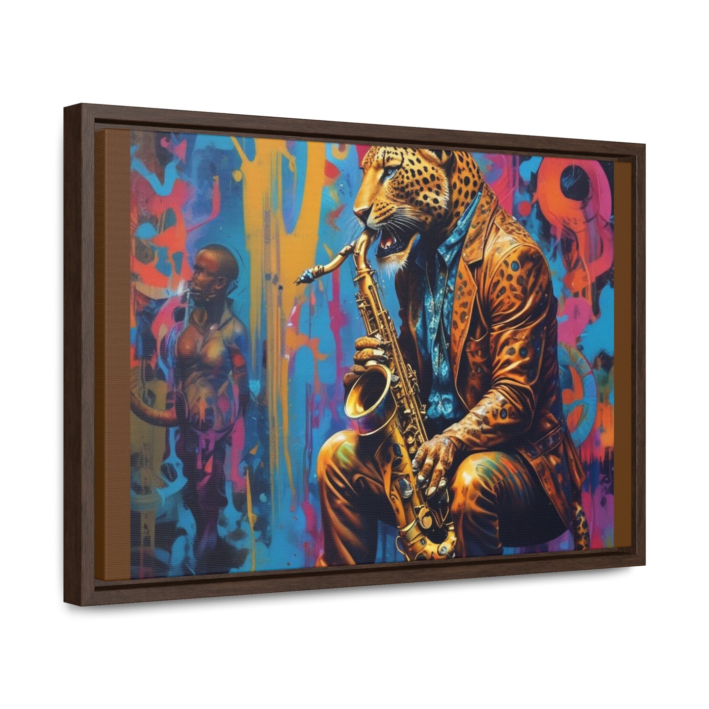 RRH Leopard Jazz Band Canvas