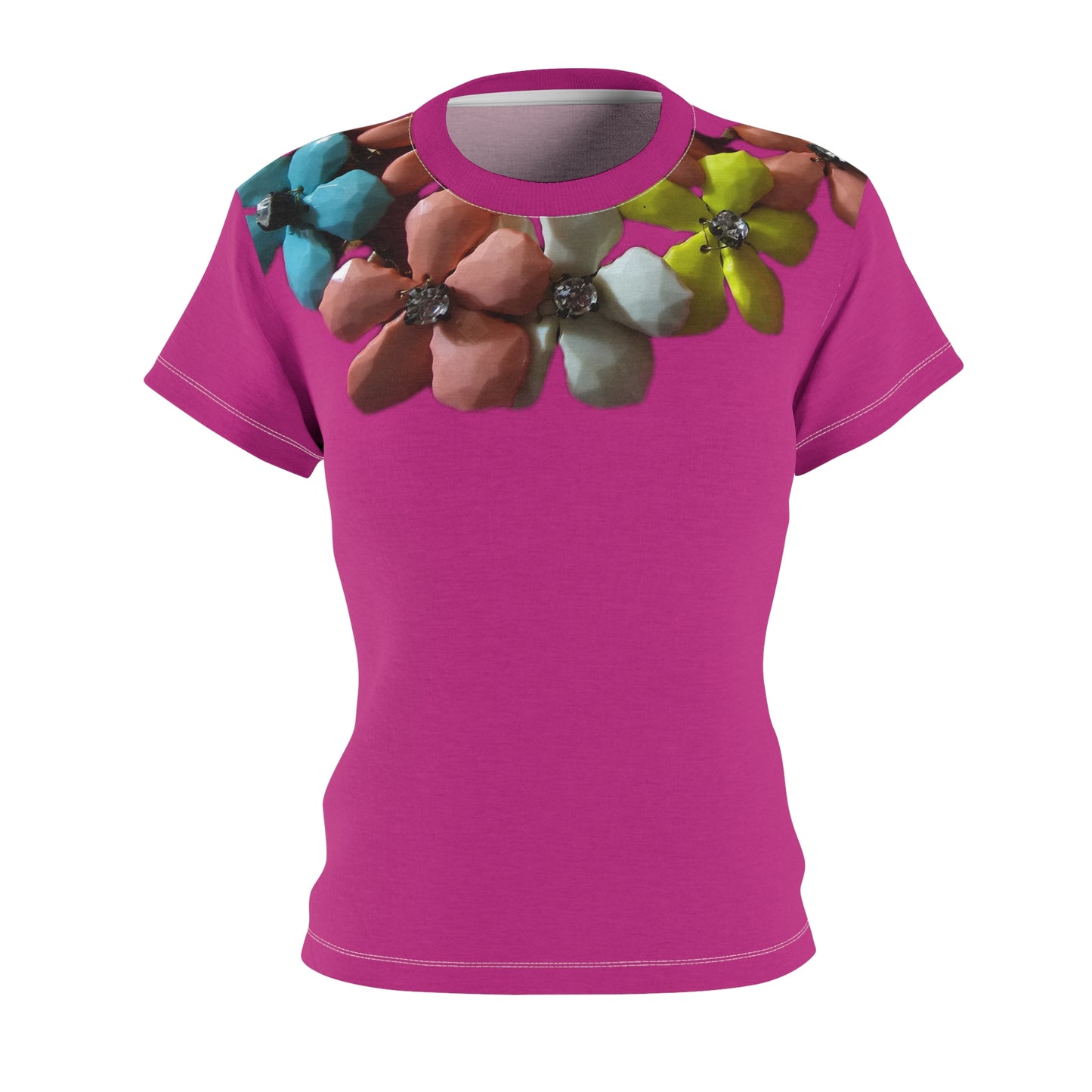 RRH Necklace Pink Women's Tee