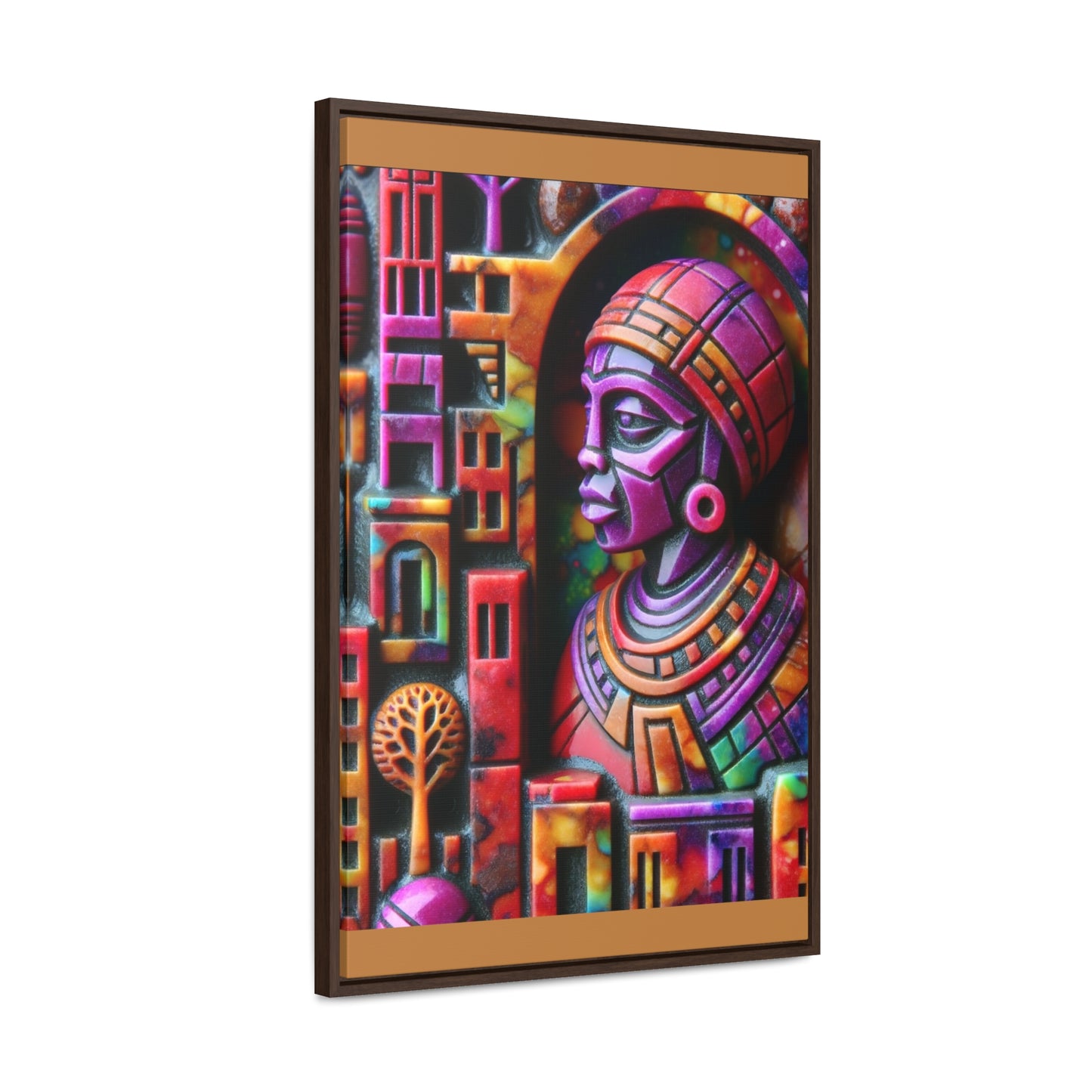 R&RH Mosaic Framed Portrait