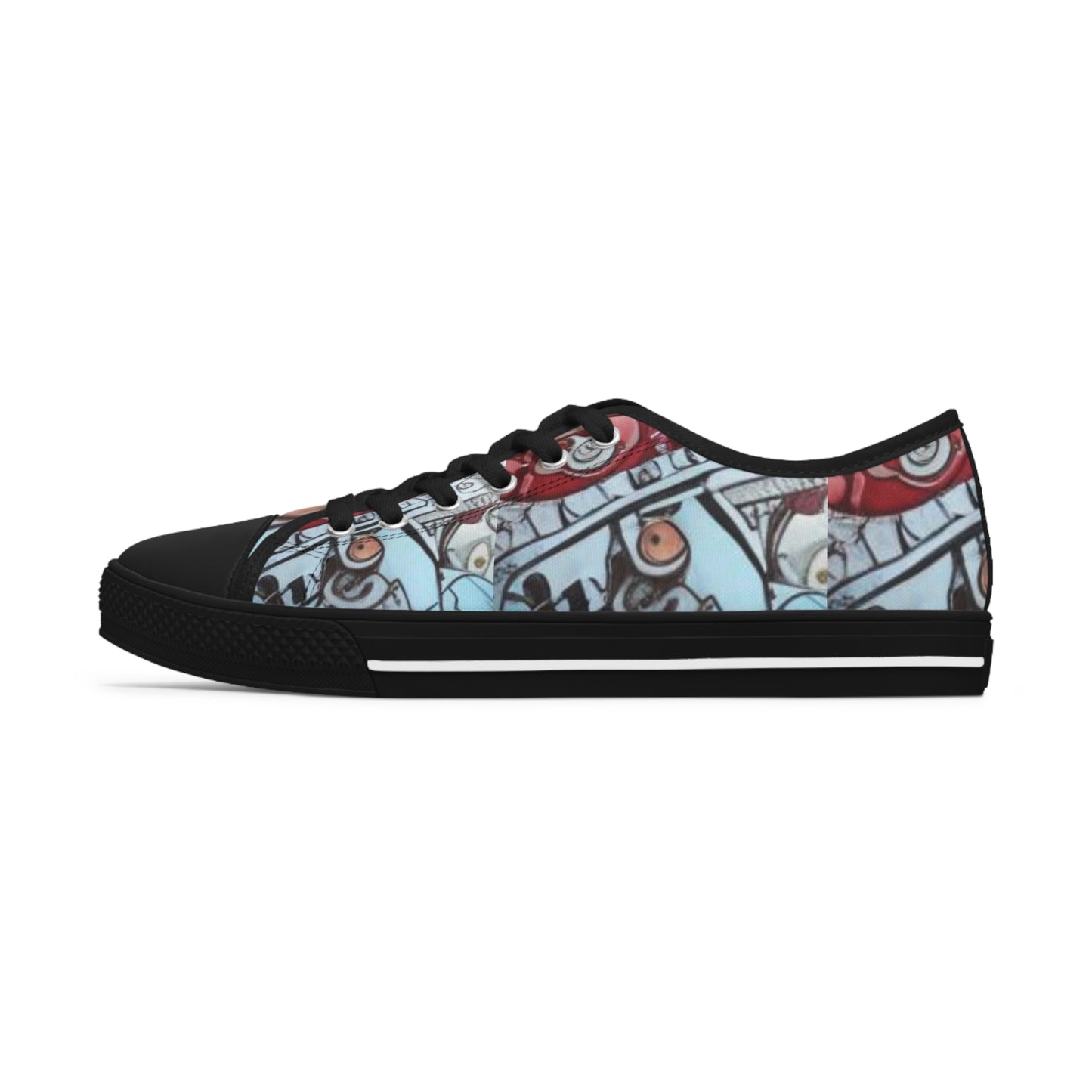 RRH Abstract Color Women's Low Top Sneakers