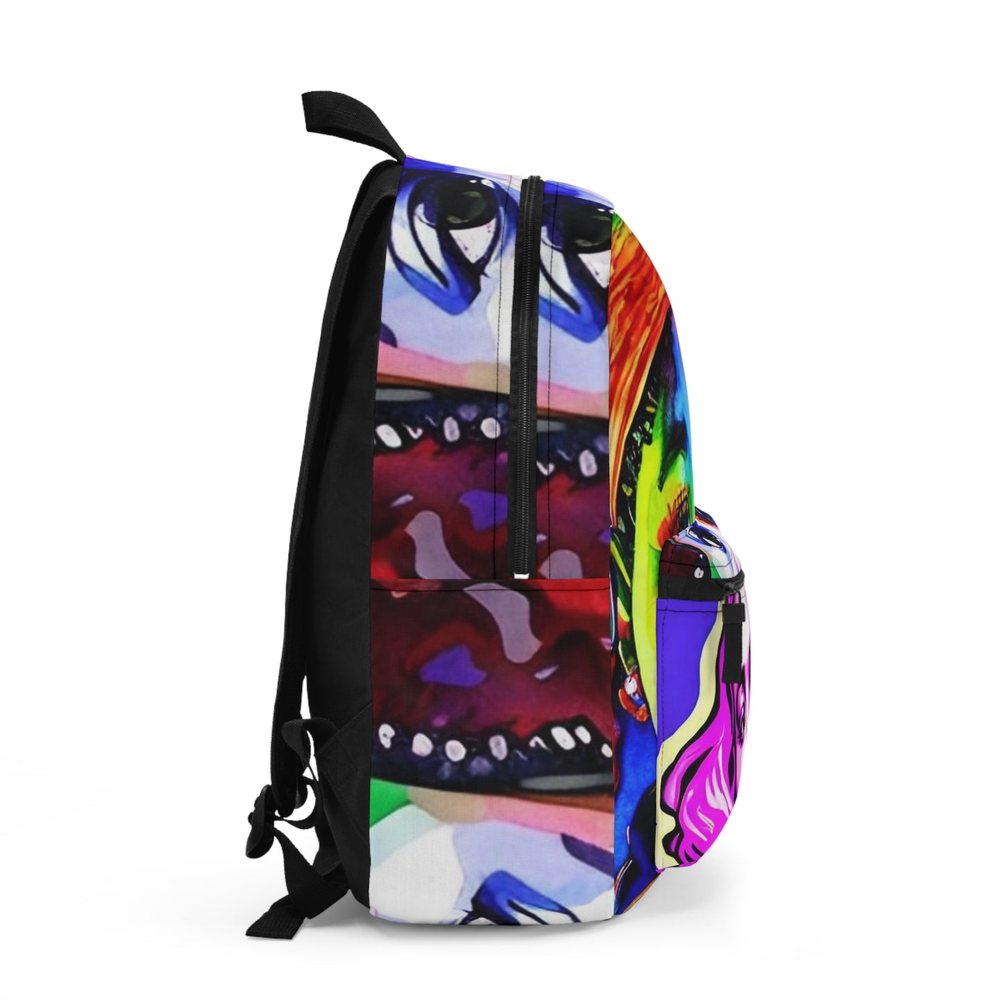 R&RH Graffitti Personal Purple Backpack