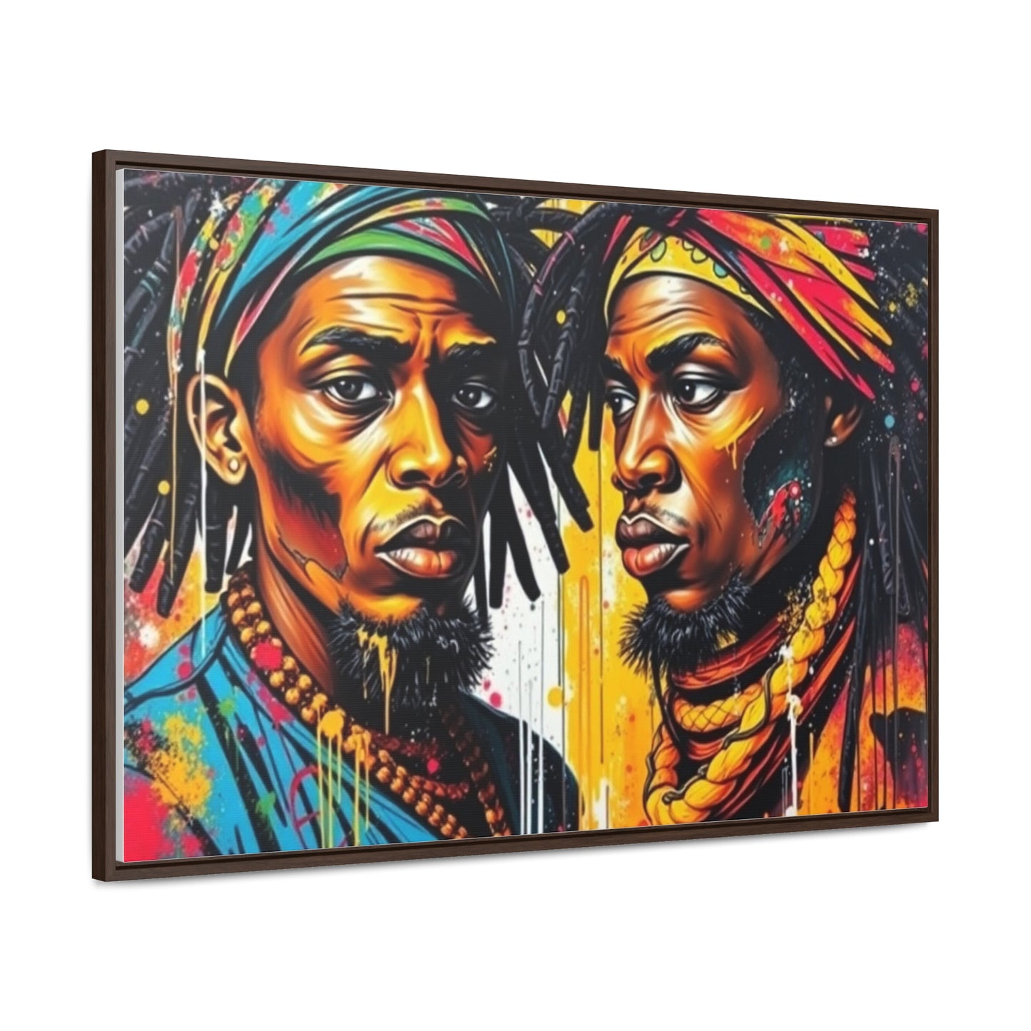 R&RH Cultural Art Gallery Canvas Wrap - Vibrant African Heritage