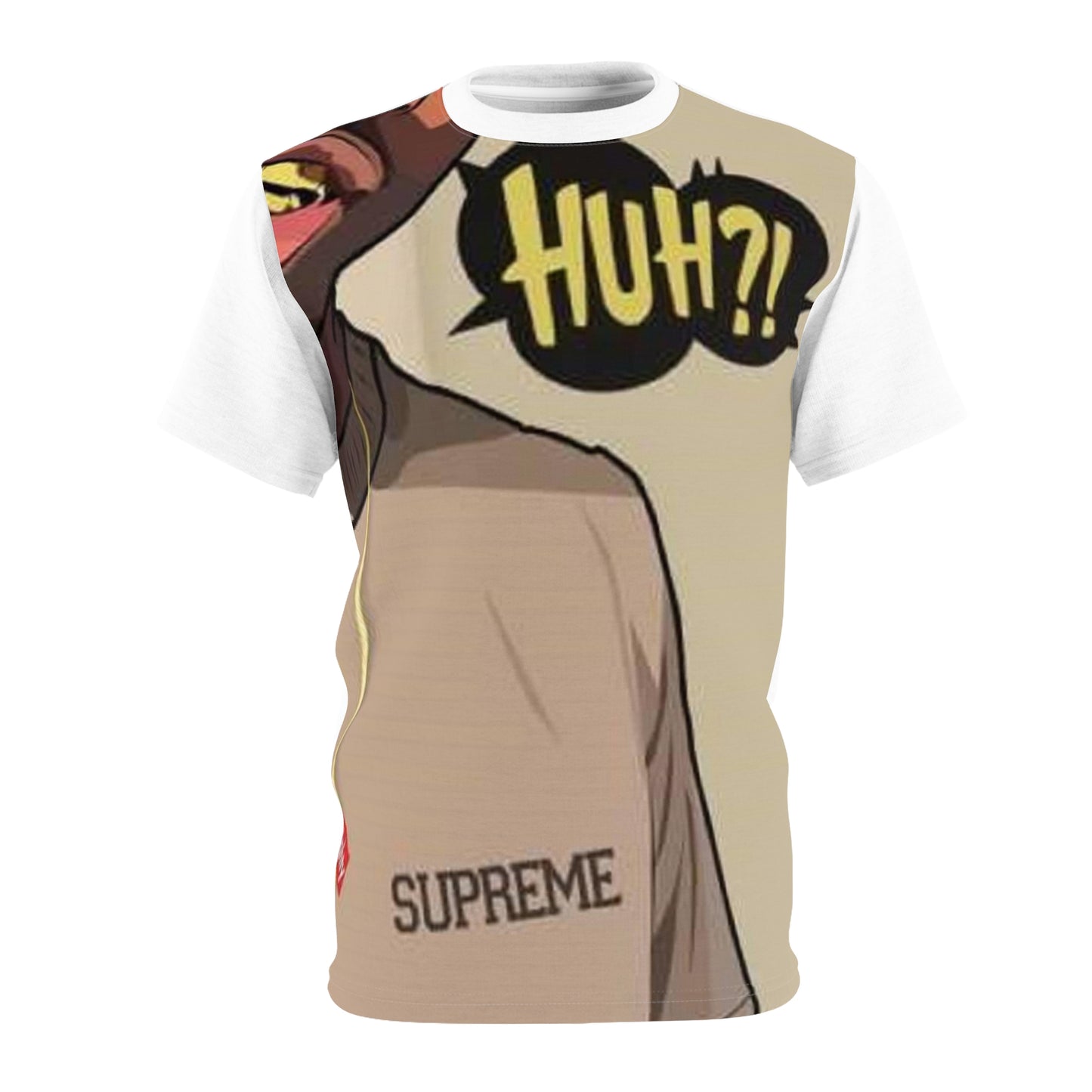 R_RH Huh?! Mens White T-Shirt