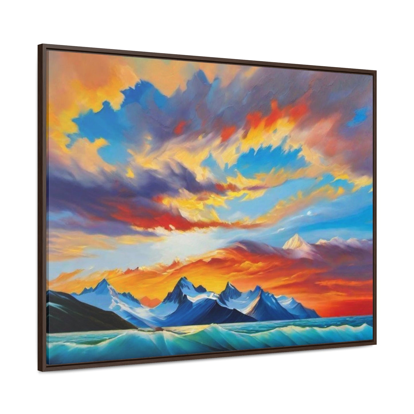 R_RH Glacier  Sky Gallery Canvas