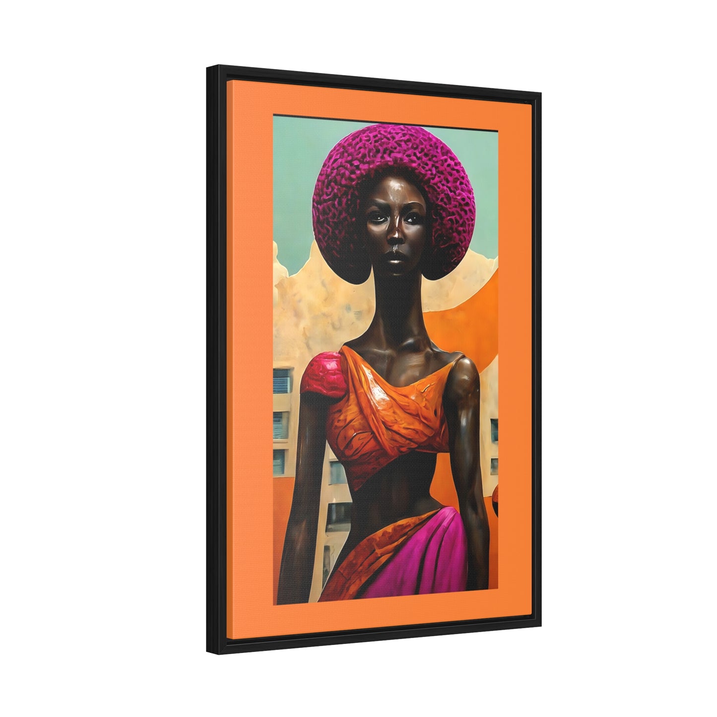 R&RH Sculpture Framed Portrait