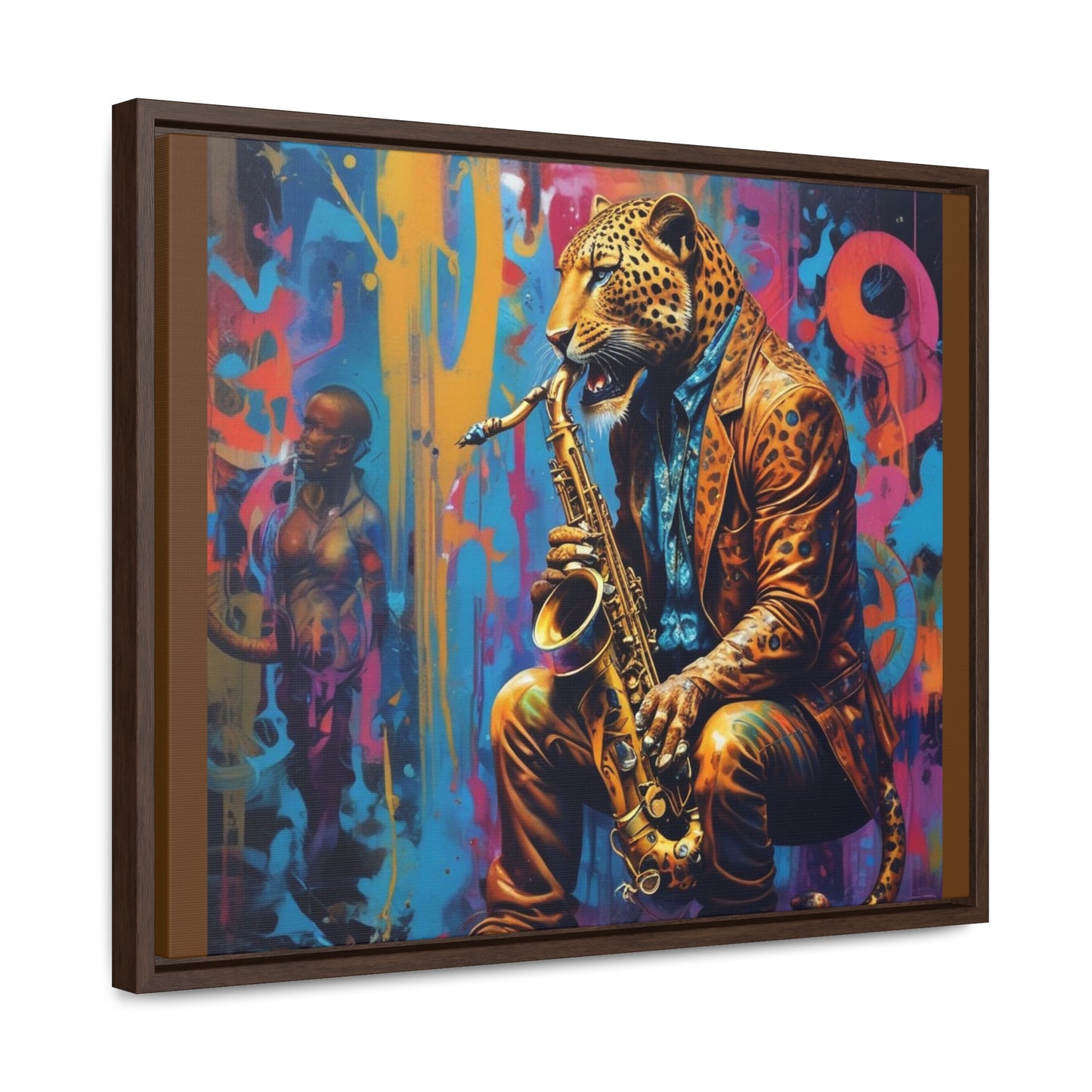 RRH Leopard Jazz Band Canvas