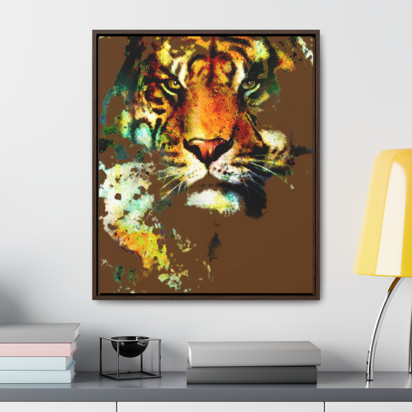 R&RH Lion Framed Portrait