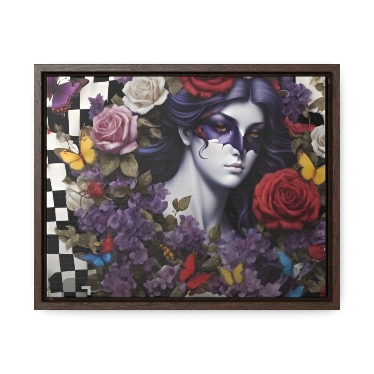 R&RH Mystical Floral Gallery Canvas Wrap - Horizontal Frame for Home Decor