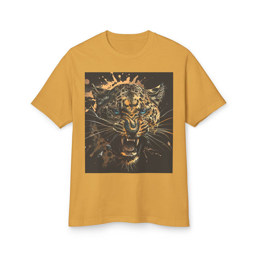 R&RH Fierce Leopard Graphic Tee - Unisex Heavyweight Cotton Shirt