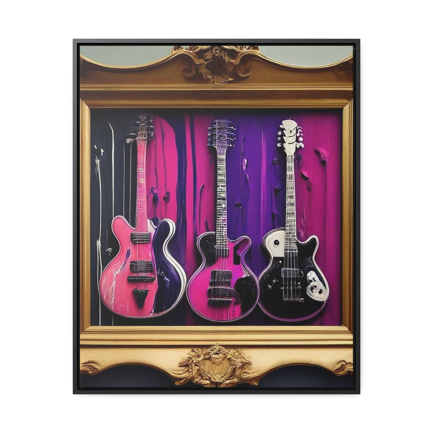 R&RH Guitars Framed Portrait