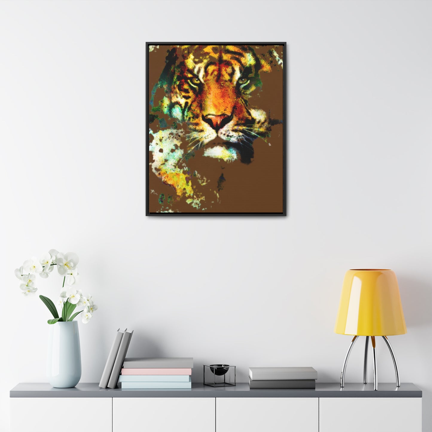 R&RH Lion Framed Portrait