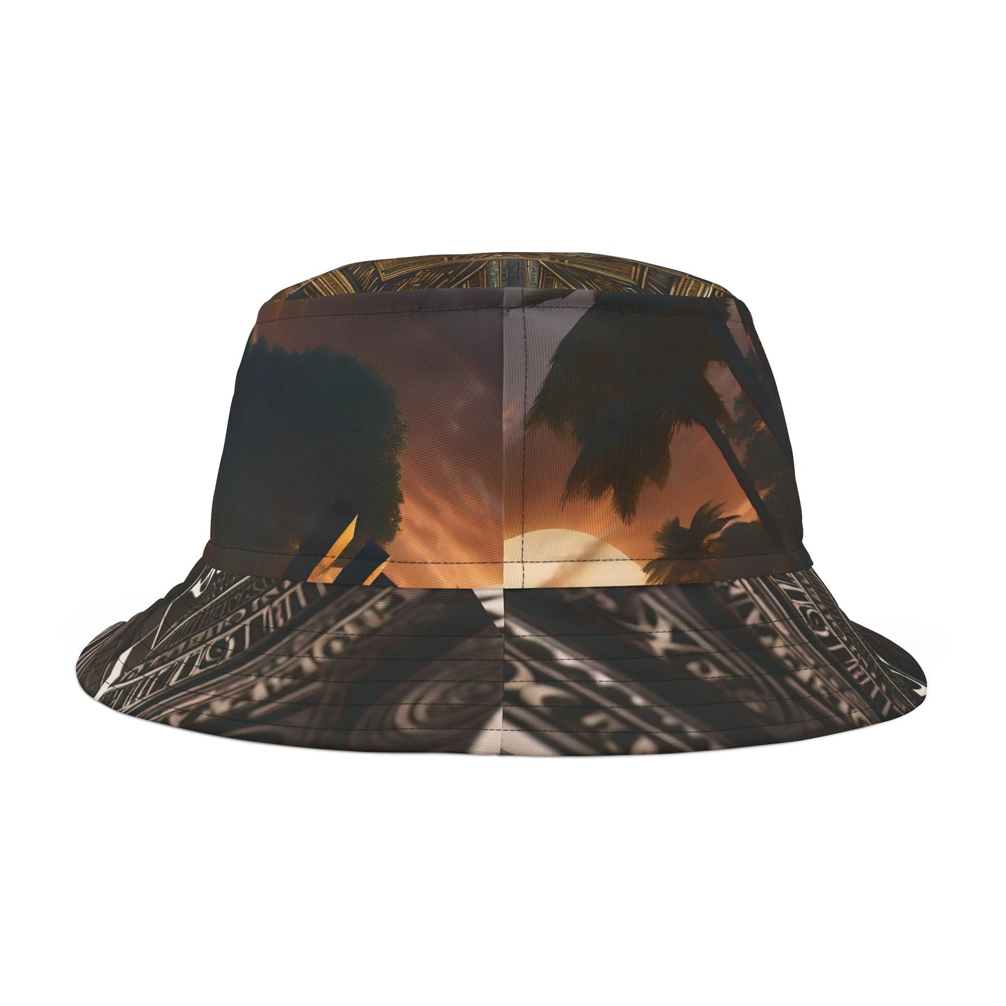 R_RH Juba Black Unisex Bucket Hat