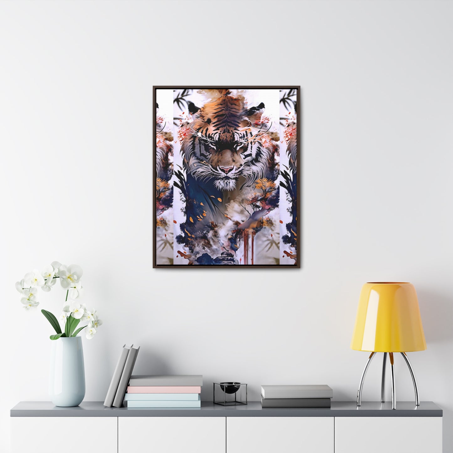 R&RH Tiger Framed Portrait