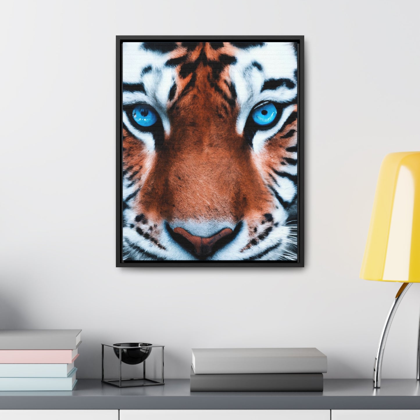 R&RH Eye Tiger Framed Portrait