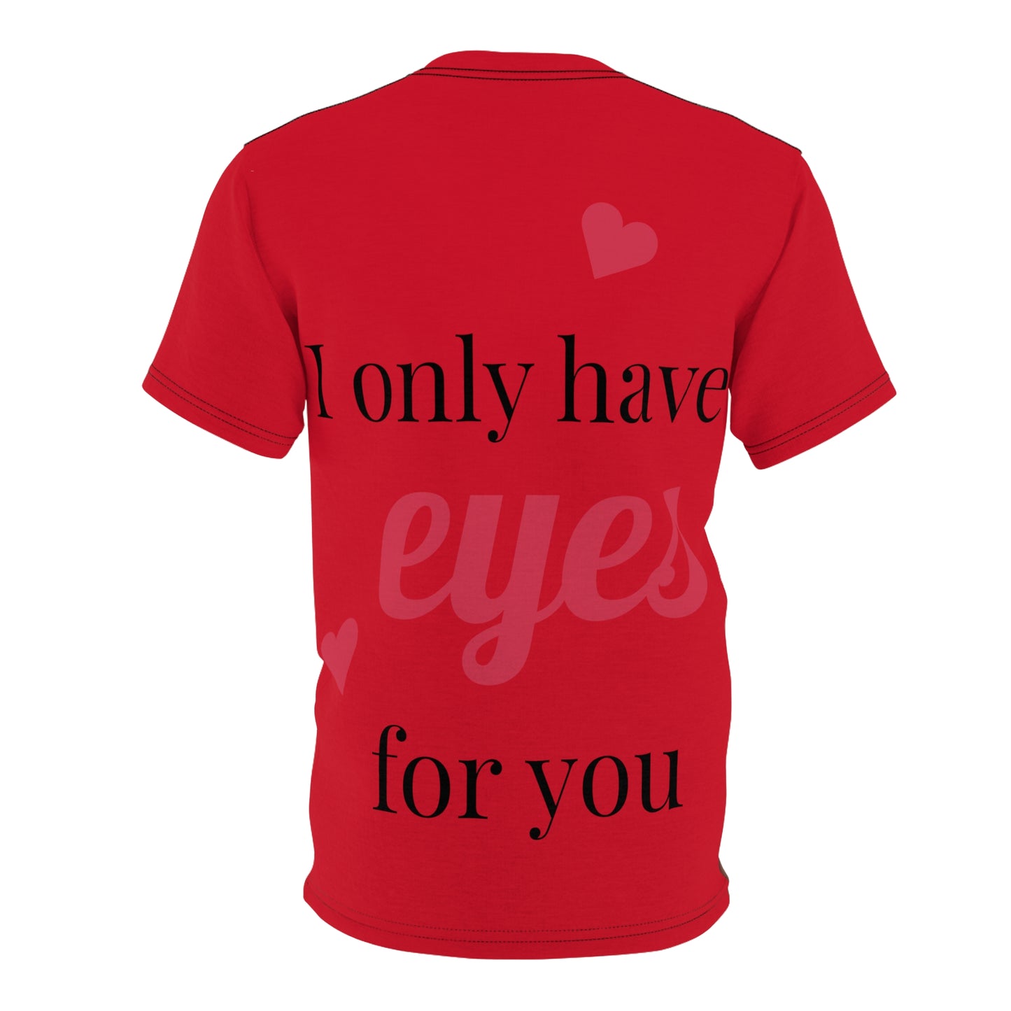 R_RH Womens Red Eyes For You Only T-shirt