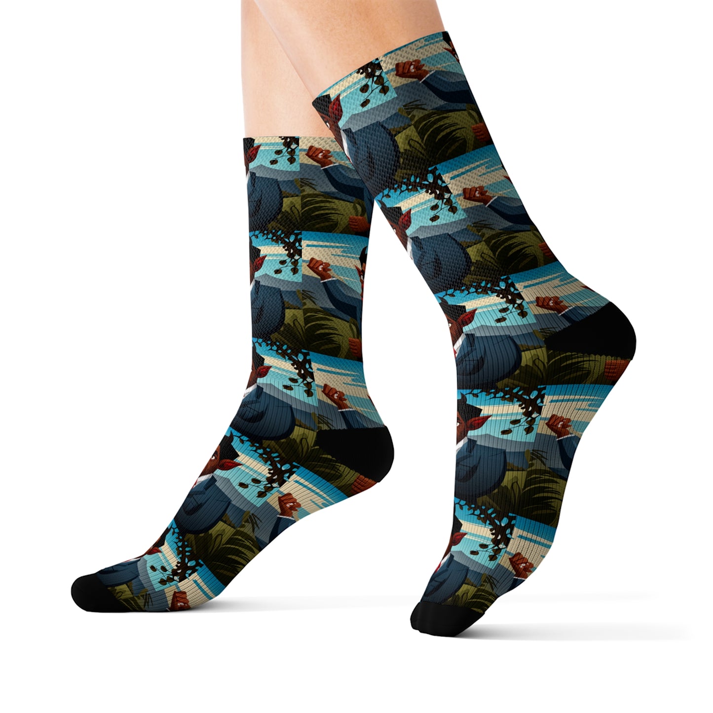 R&RH Tasmania Sublimation Socks