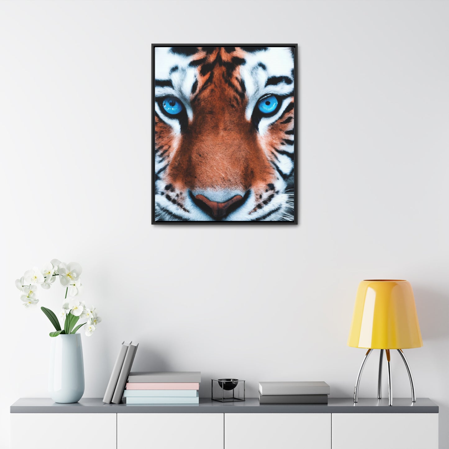 R&RH Eye Tiger Framed Portrait