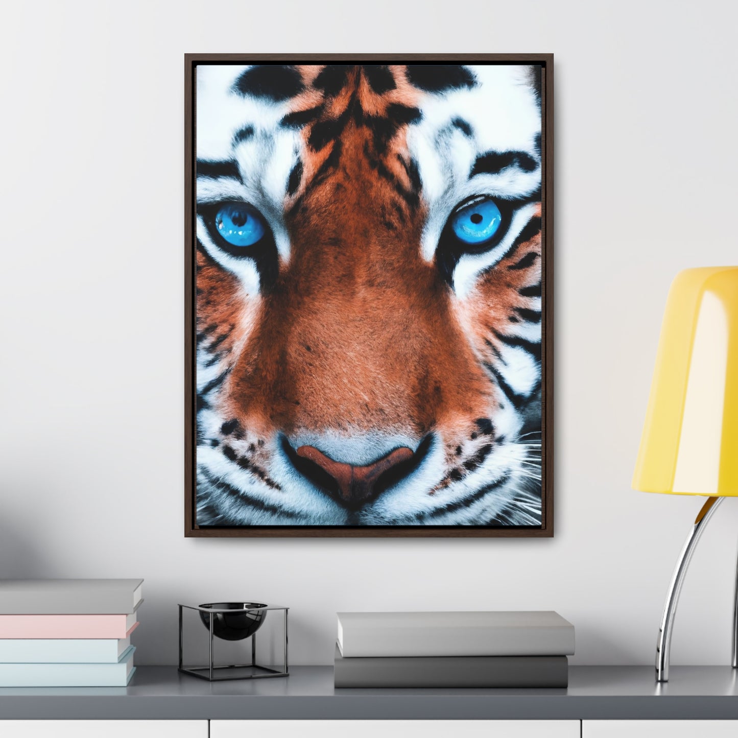 R&RH Eye Tiger Framed Portrait