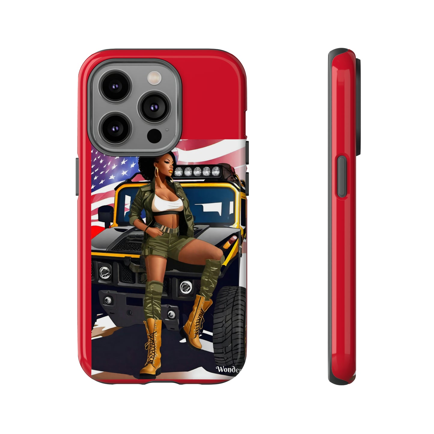 R_RH Army Woman Phone Cases