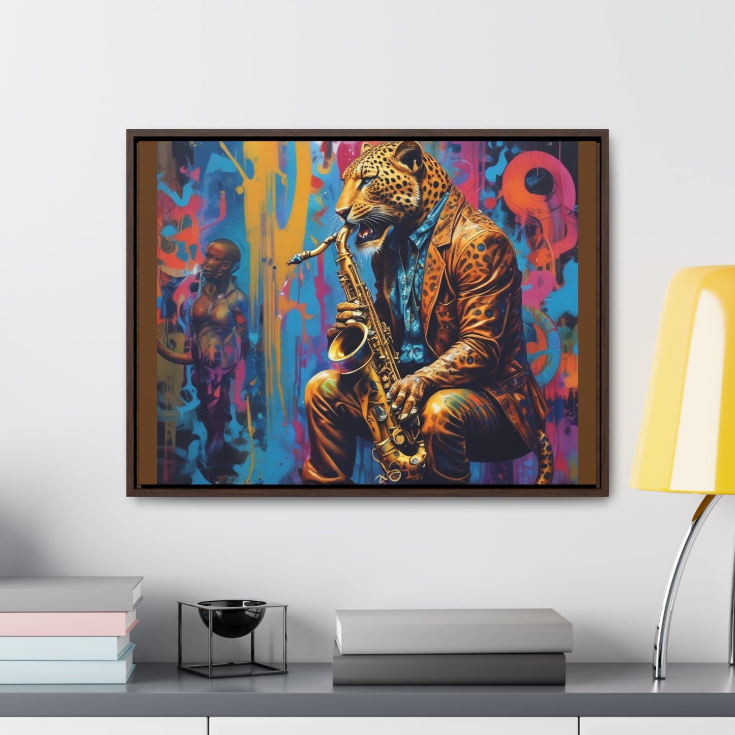 RRH Leopard Jazz Band Canvas