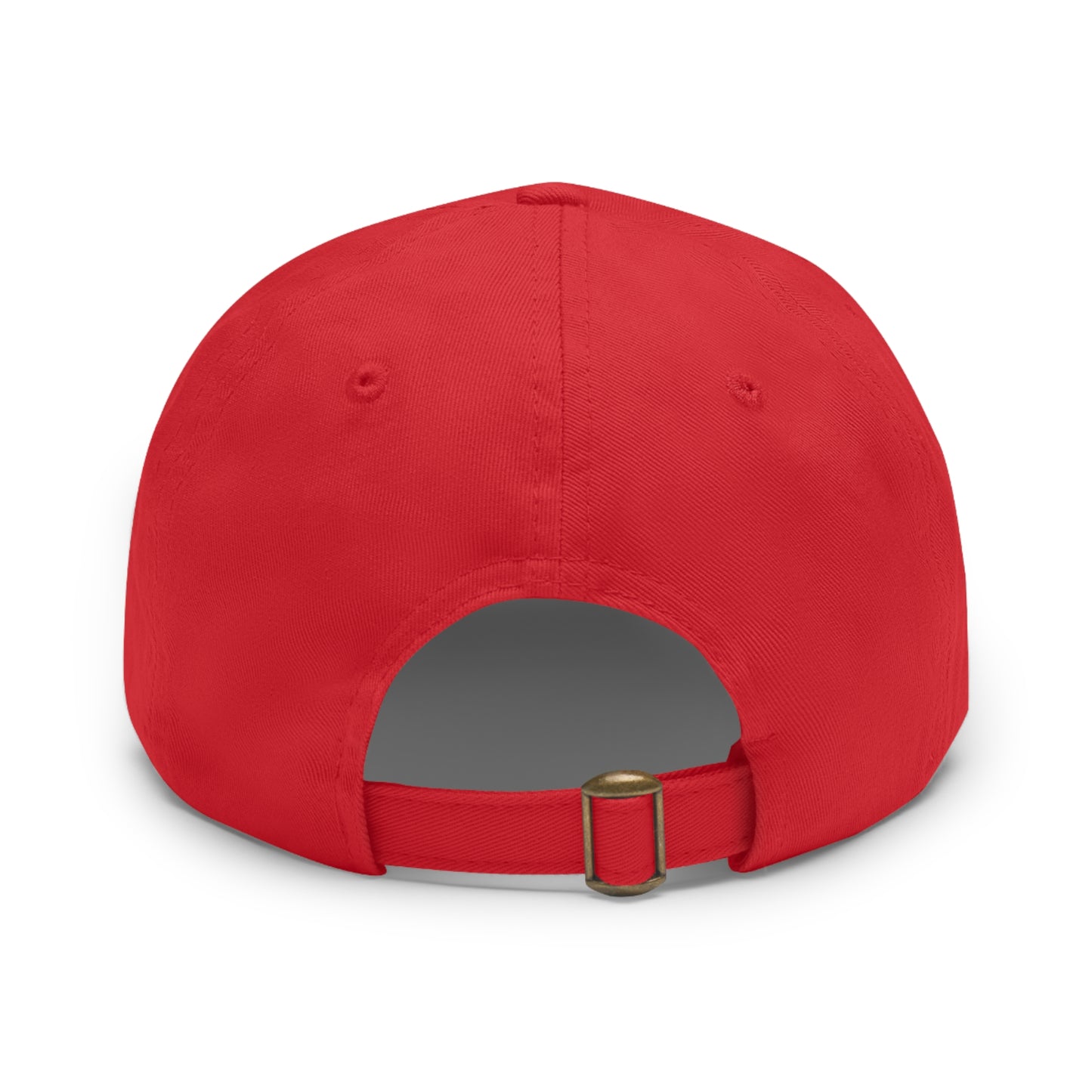 R_RH Juba Dad Hat with Leather Patch