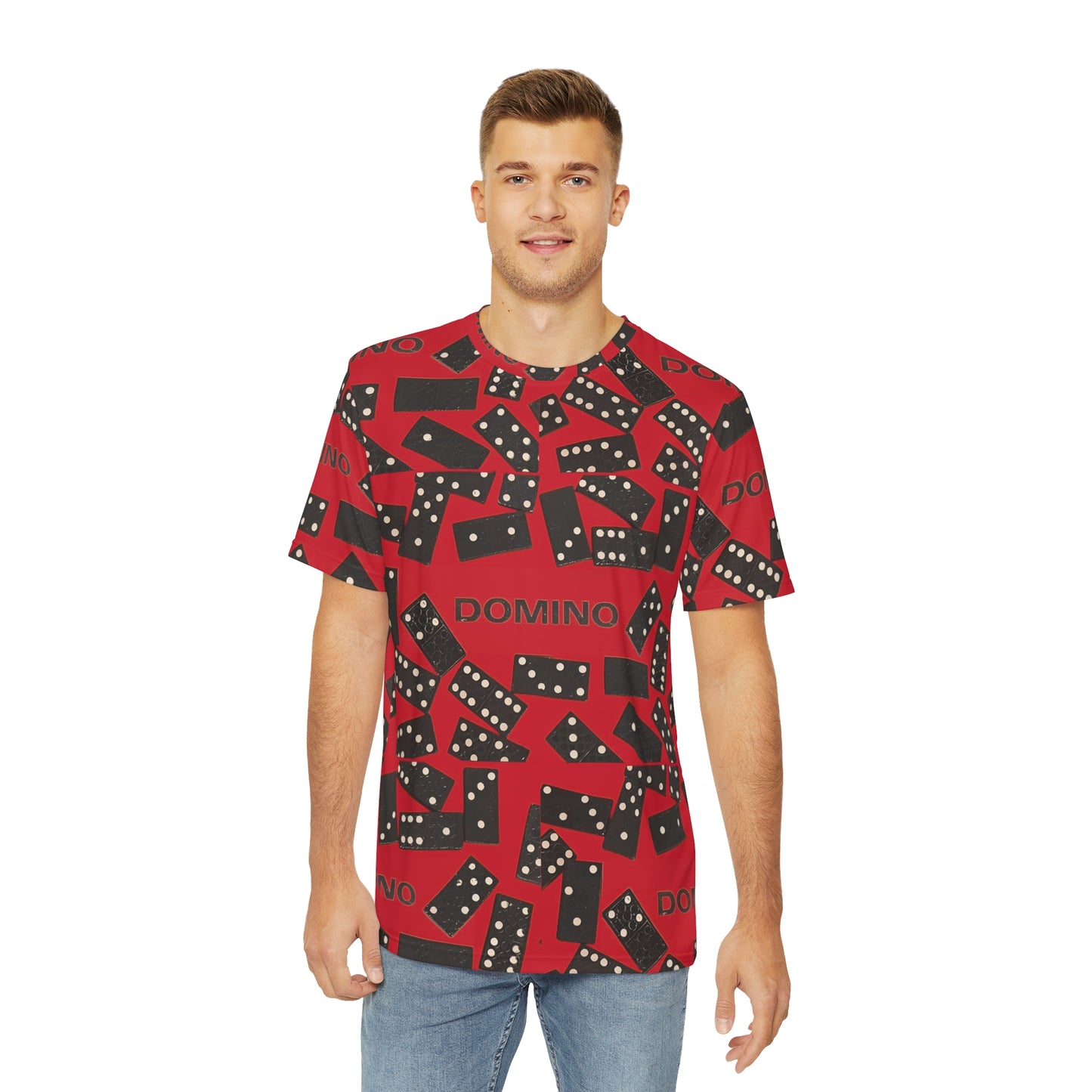 R&RH Dominoes Men's Red T-shirt