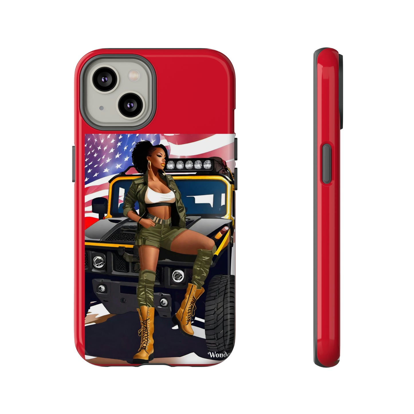 R_RH Army Woman Phone Cases