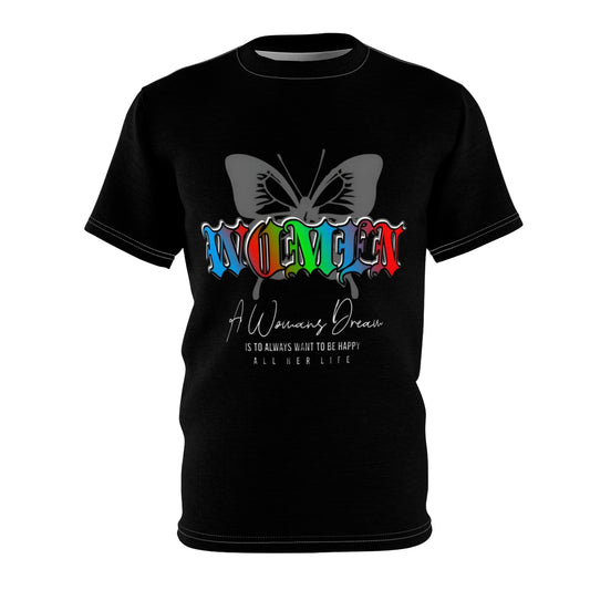 R&RH Empowerment Butterfly Unisex Black Tee - A Woman's Dream Shirt