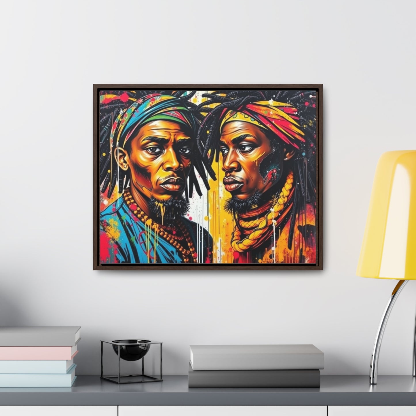 R&RH Cultural Art Gallery Canvas Wrap - Vibrant African Heritage