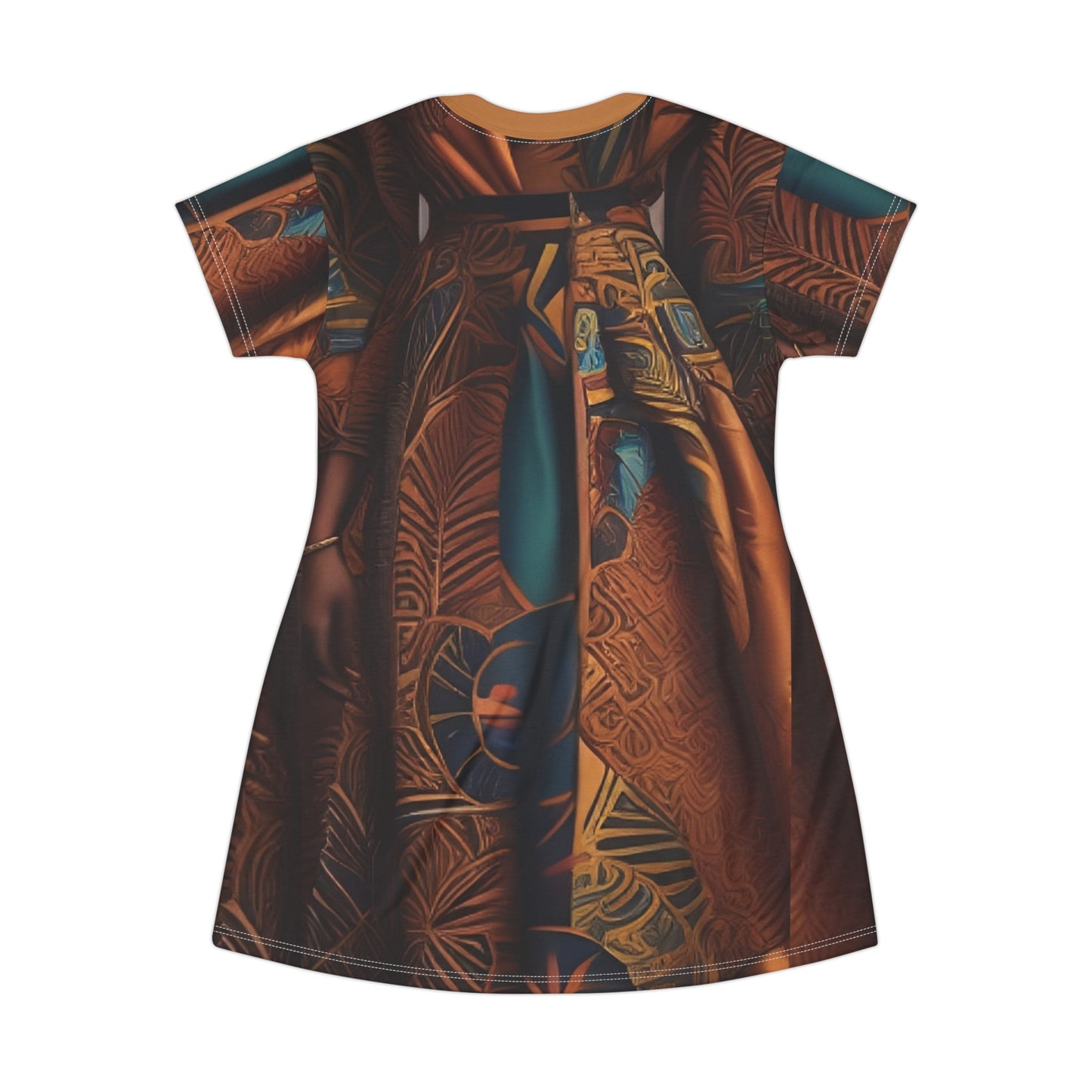 R&RH Earthtone T-Shirt Dress