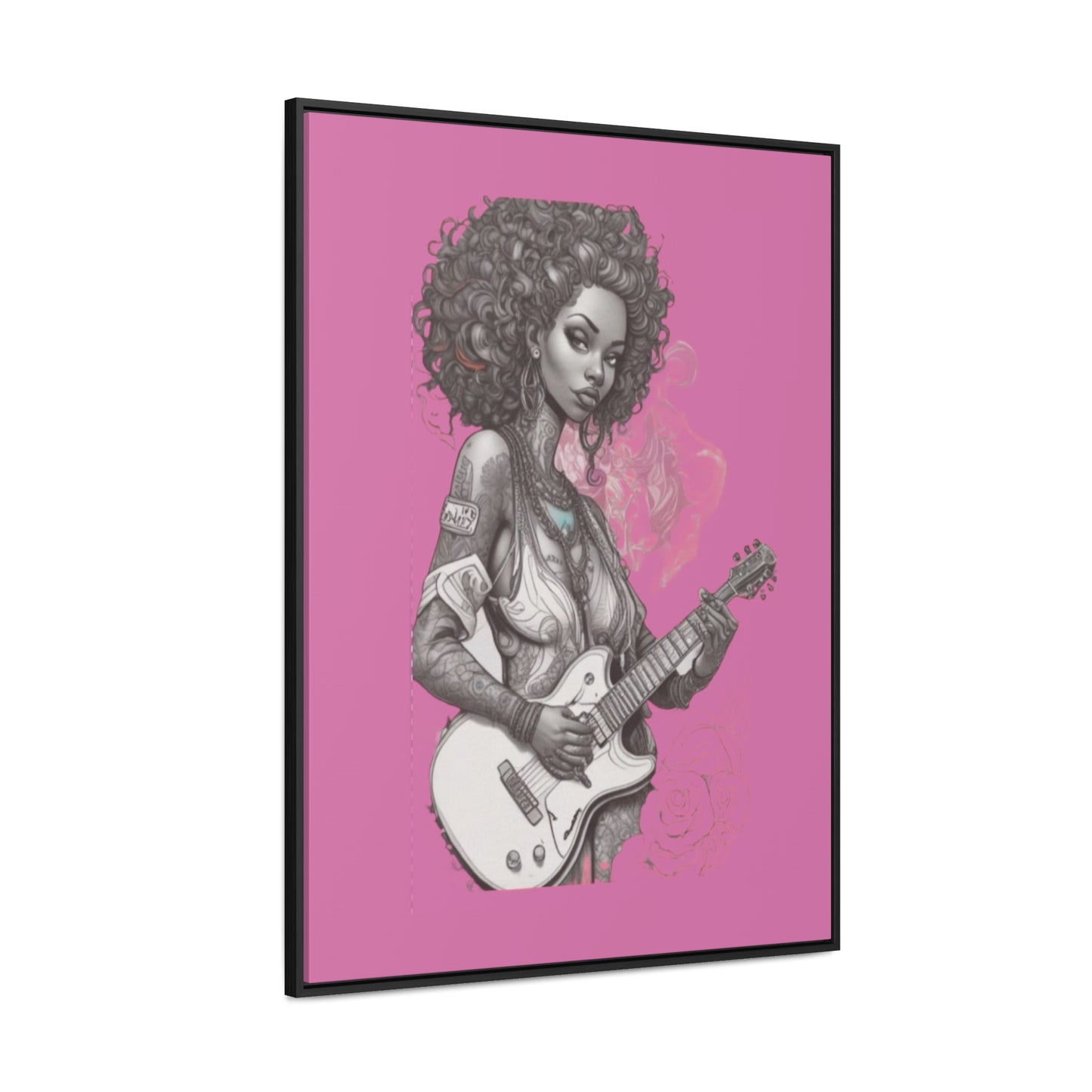 R&RH Guitar Girl Portrait Frame