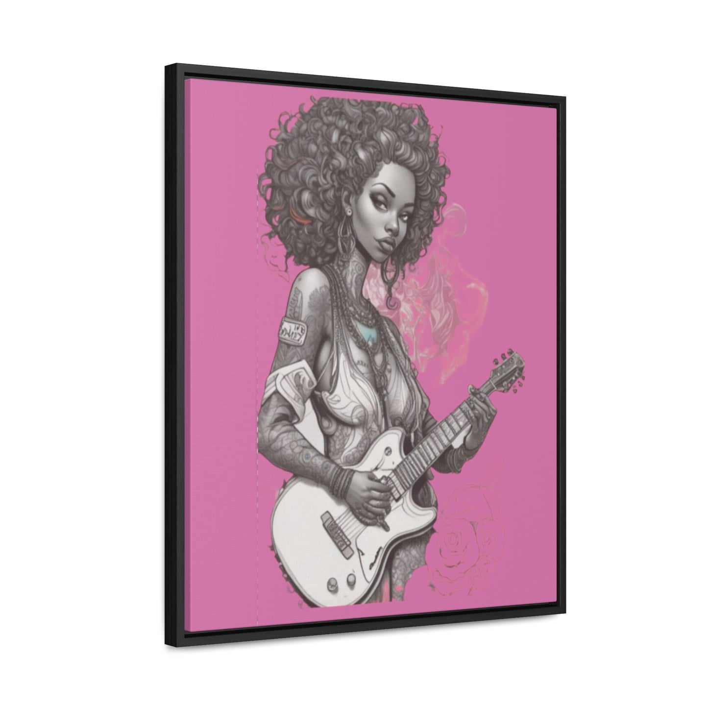 R&RH Guitar Girl Portrait Frame