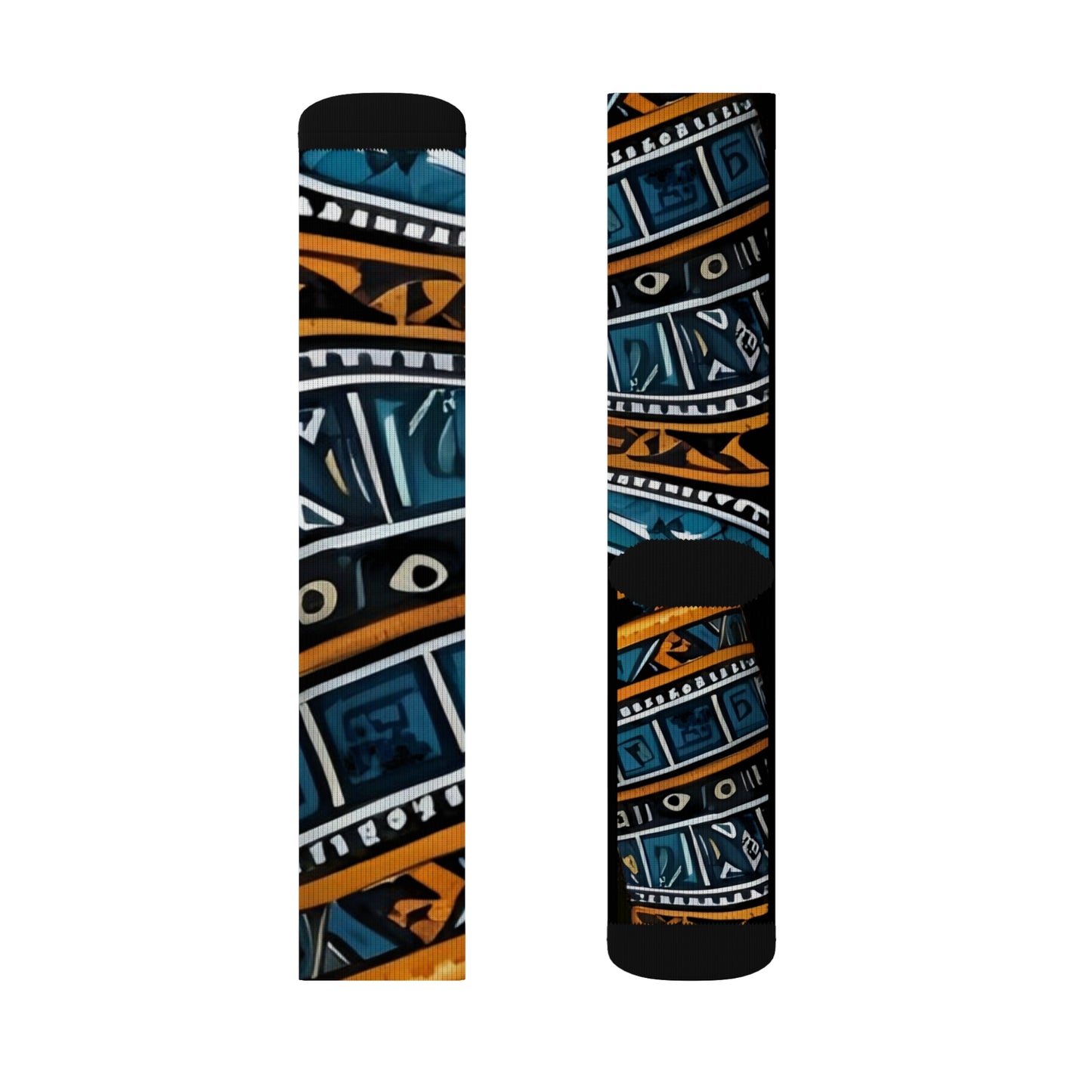 R&RH Geometric Sublimation Socks