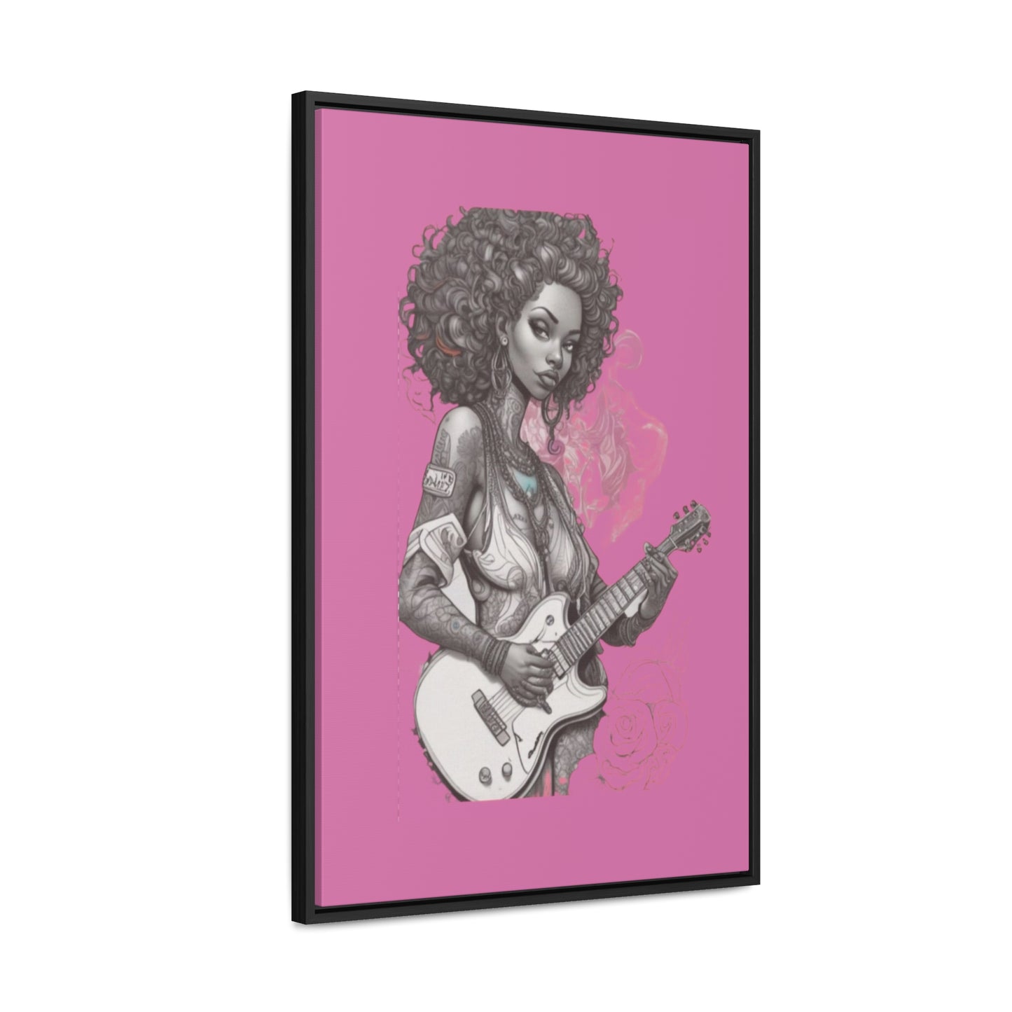 R&RH Guitar Girl Portrait Frame