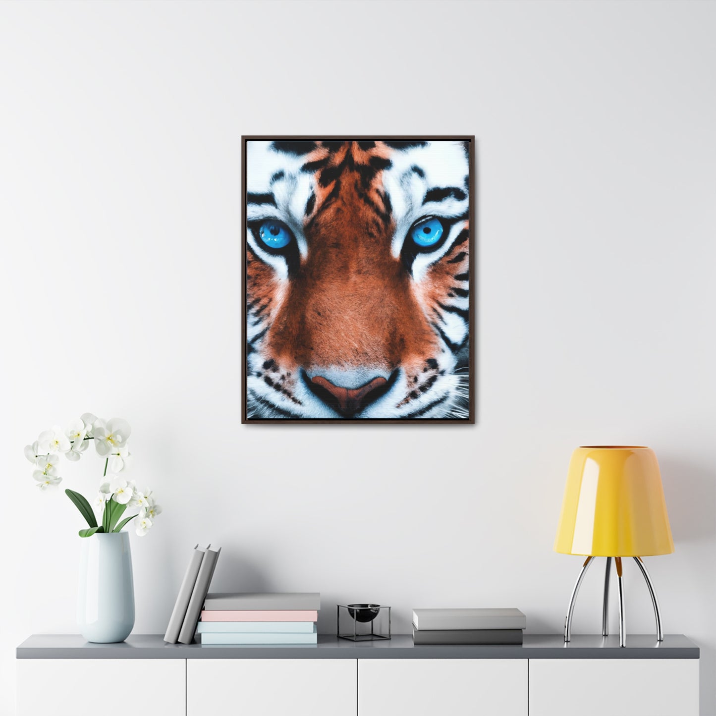 R&RH Eye Tiger Framed Portrait